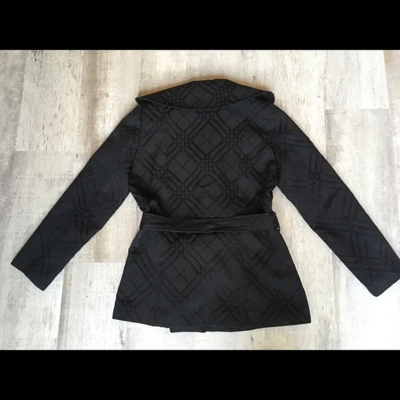 Cynthia Rowley Black Fall Jacket - Picture 2 of 4
